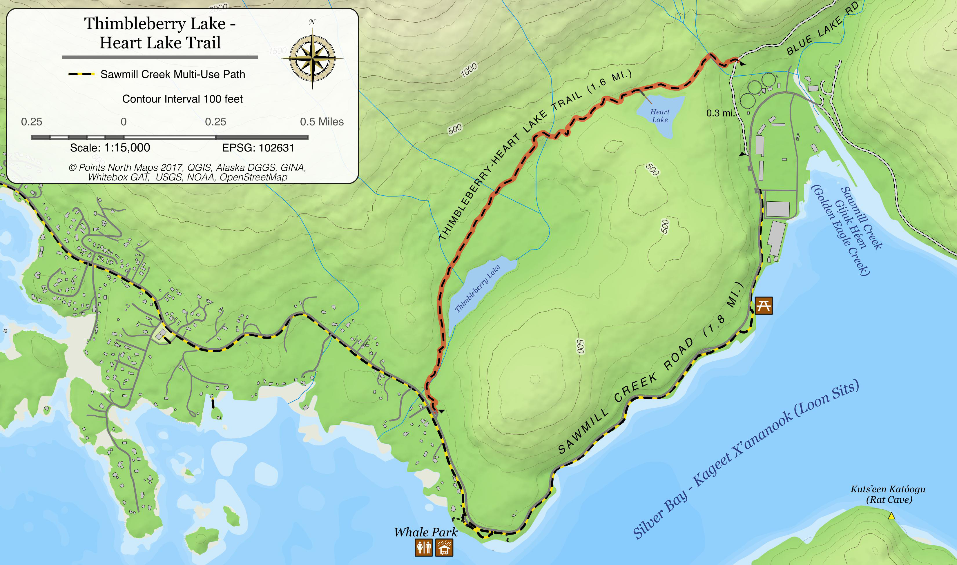 Thimbleberry Lake/Heart Lake Trail | Sitka Trail Works